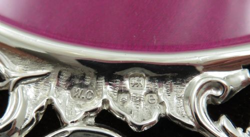 fig 1. Antique Victorian Sterling Silver 6 3/4