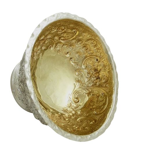 fig 1. Antique Edwardian Sterling Silver 8 3/4
