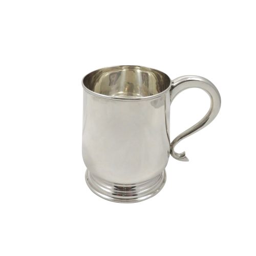 Vintage Sterling Silver Pint Mug / Tankard