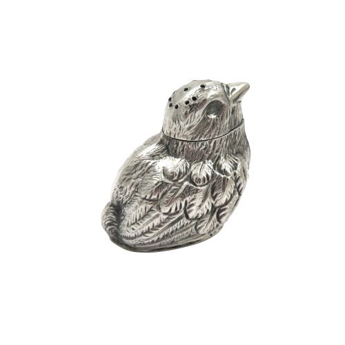 Antique Edwardian Sterling Silver 'Chick' Pepper / Pepperette 1906