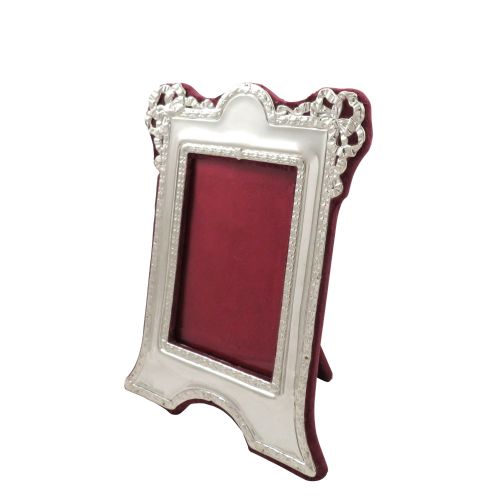 Antique Edwardian Sterling Silver 8" Photo Frame 1906