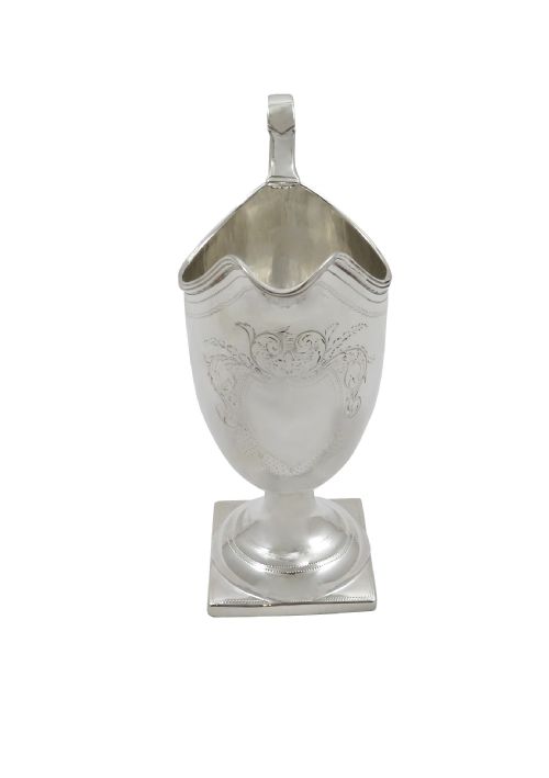 fig 1. Antique Georgian Sterling Silver Jug 1797
