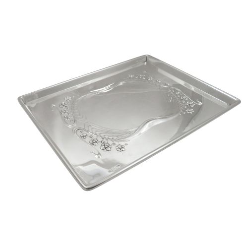 Antique Art Nouveau Sterling Silver 12" Dressing  Tray 1906