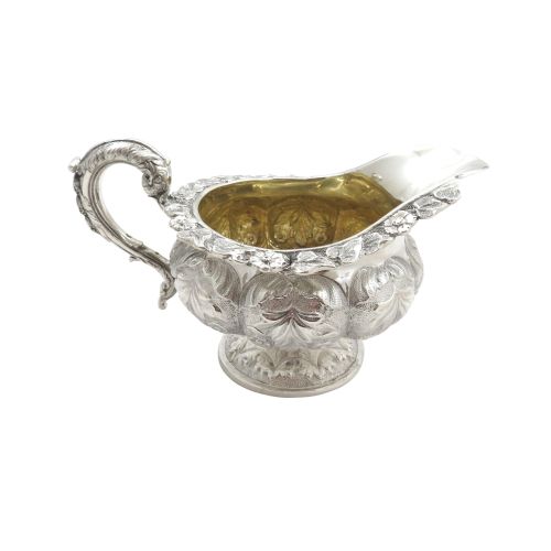 Antique Georgian Sterling Silver Jug 1829