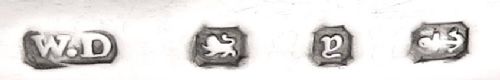 fig 1. Antique Victorian Sterling Silver Heart Shape Photo Frame 1898