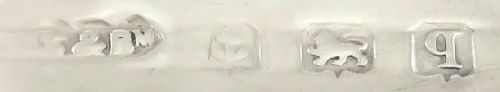 fig 1. Antique Sterling Silver Purse 1915