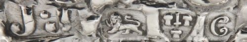 fig 1. Antique Edwardian Sterling Silver Trinket Box 1903