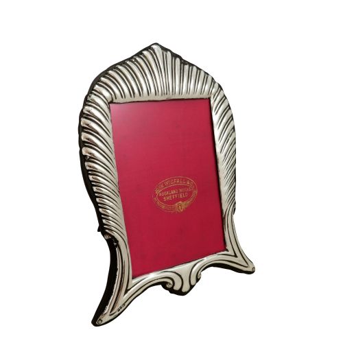 Antique Victorian Sterling Silver 8 1/2" Photo Frame 1890