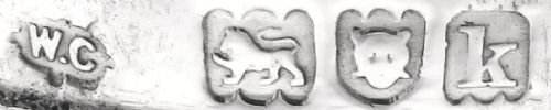 fig 2. Antique Edwardian Sterling Silver Pierced Top Box 1905