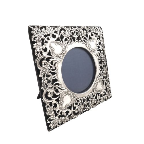 Antique Edwardian Sterling Silver 7 1/2" Photo Frame 1901