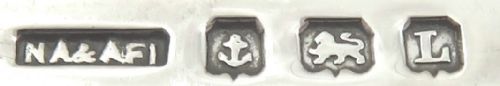 fig 1. Pair of Antique Sterling Silver Rowing Oar Cocktail Stirrers 1935