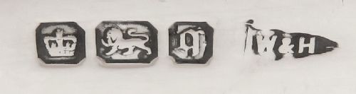 fig 1. Antique Edwardian Sterling Silver 14