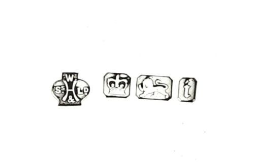 fig 1. Antique Edwardian Sterling Silver 20