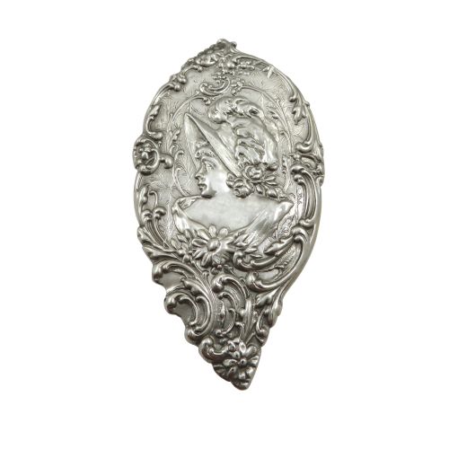 Antique Edwardian Sterling Silver Trinket Box 1901