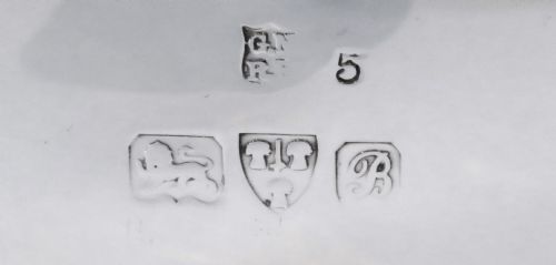 fig 1. Antique Edwardian Sterling Silver 10