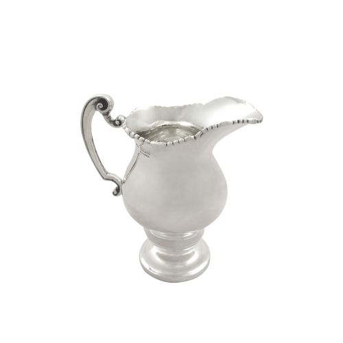 Antique George V Irish Sterling Silver Jug - Dublin 1915