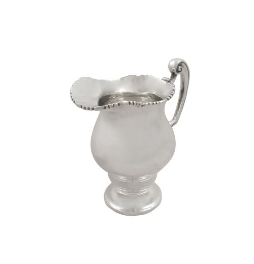 fig 1. Antique George V Irish Sterling Silver Jug - Dublin 1915