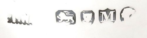 fig 1. Antique Victorian Sterling Silver 8 1/2