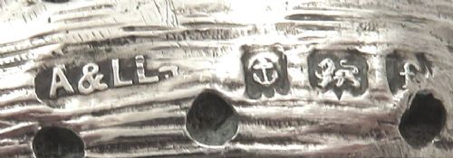 fig 1. Antique Edwardian Sterling Silver Hedgehog Pin Cushion 1905