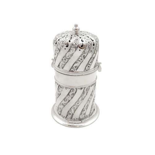 Antique Victorian Sterling Silver Sugar Shaker 1896
