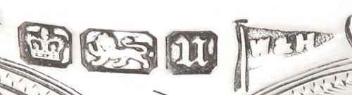 fig 1. Antique George V Sterling Silver 8