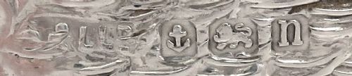 fig 1. Antique George V Sterling Silver Swan Pin Cushion 1912