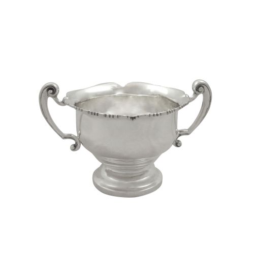 Antique Irish Sterling Silver 2 Handle Bowl - Dublin 1914
