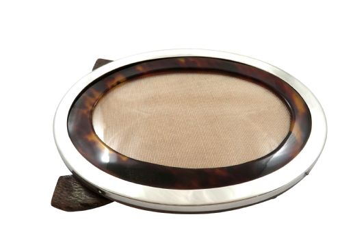 fig 1. Antique Sterling Silver & Tortoiseshell 5 3/4