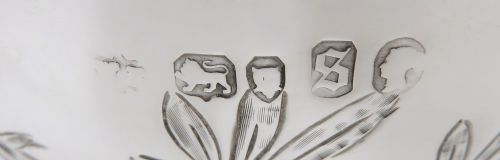 fig 1. Antique Victorian Sterling Silver 5