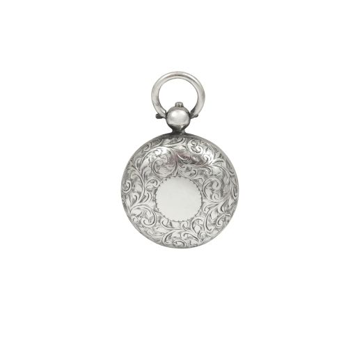 Antique Edwardian Sterling Silver Sovereign Case 1902