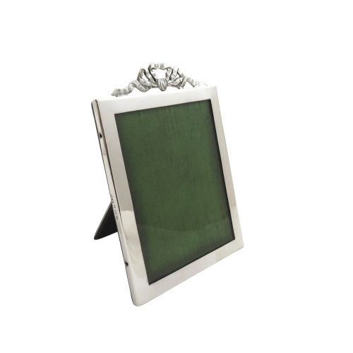 Antique George V Sterling Silver 'Bow/ribbon' Photo Frame 1921