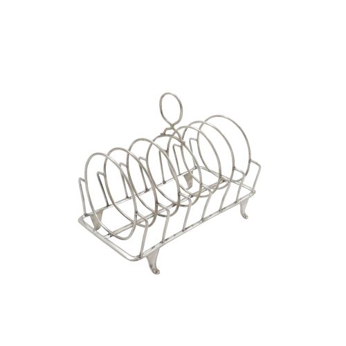 Antique Georgian Sterling Silver Toast Rack 1804