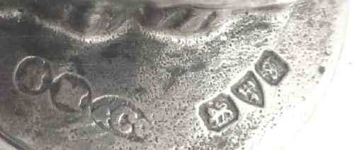 fig 1. Antique Edwardian Sterling Silver 'Owl' Desk Seal 1909