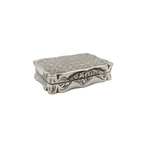 Antique Victorian Sterling Silver Vinaigrette 1857