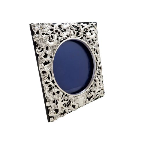 Antique Edwardian Sterling Silver Photo Frame 1902