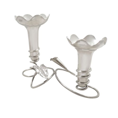 Antique Art Nouveau Sterling Silver Epergne 1906