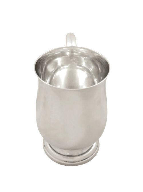 fig 1. Antique Sterling Silver Pint Tankard / Mug
