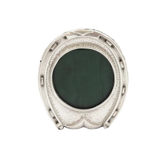 Antique Edwardian Sterling Silver 'Horseshoe' Photo Frame 1906