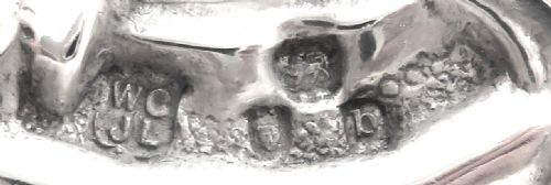 fig 1. Antique Victorian Sterling Silver 8