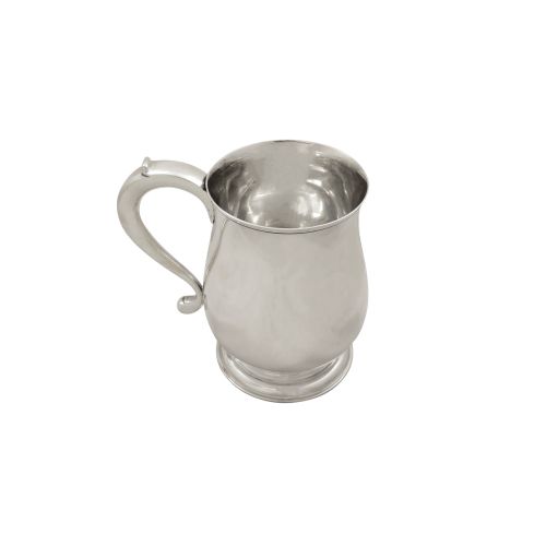 Antique Sterling Silver Pint Tankard / Mug 1947