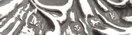 fig 1. Antique Edwardian Sterling Silver 6