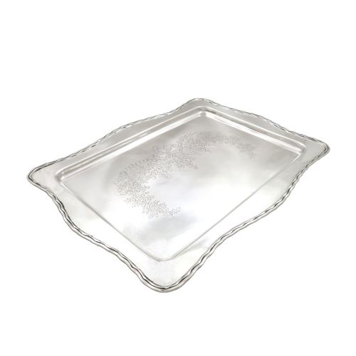 Antique George V Sterling Silver Dressing Tray 1930