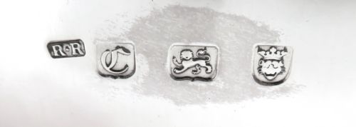 fig 1. Antique Georgian Sterling Silver 6