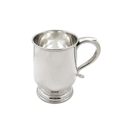 Antique George V Sterling Silver Pint Tankard / Mug 1933