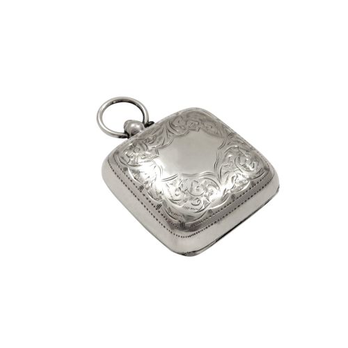 Antique Sterling Silver Sovereign Case 1913