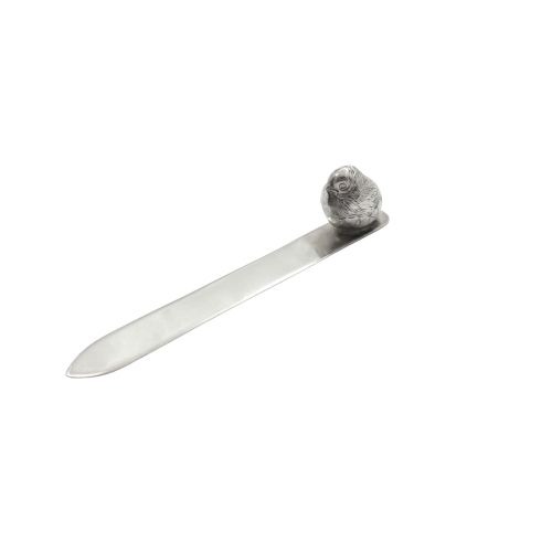 Antique George V Sterling Silver 'Chick' Letter Opener 1916