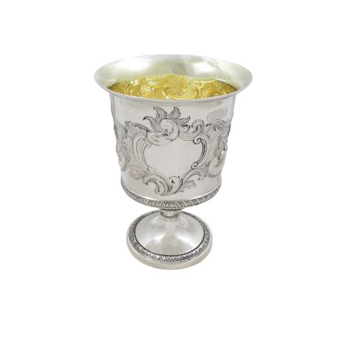 Antique Georgian Sterling Silver Wine Goblet 1817