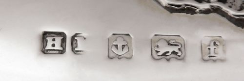 fig 1. Antique Edwardian Sterling Silver Purse 1905