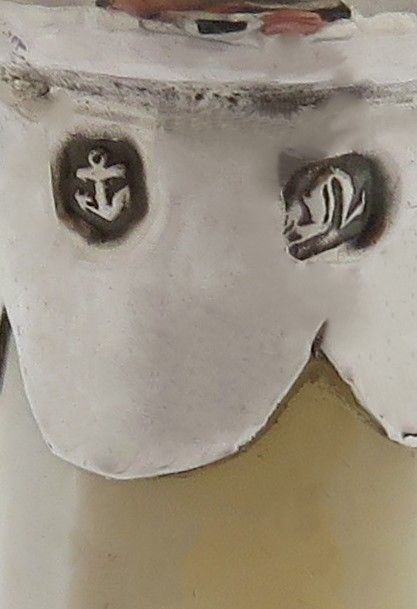 fig 1. Antique William IV Sterling Silver Baby Rattle 1836