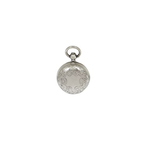 Antique Edwardian Sterling Silver Sovereign Case 1902